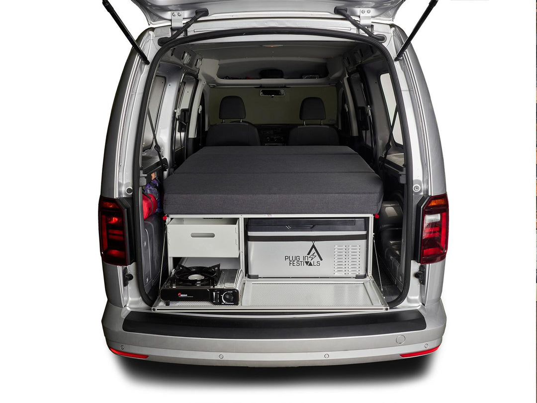 COMO Camper 35, geöffnet mit Kocher