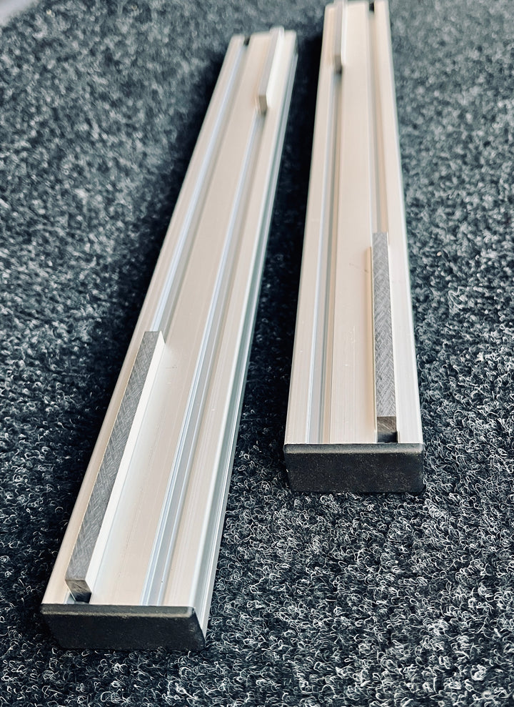 Detailaufnahme – robuster Aluminium-Erhöhungsadapter von COMO Camper