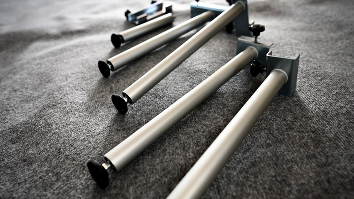 COMO Standard-Stützfüße für alle COMO Campingboxen, diverse Ausführungen