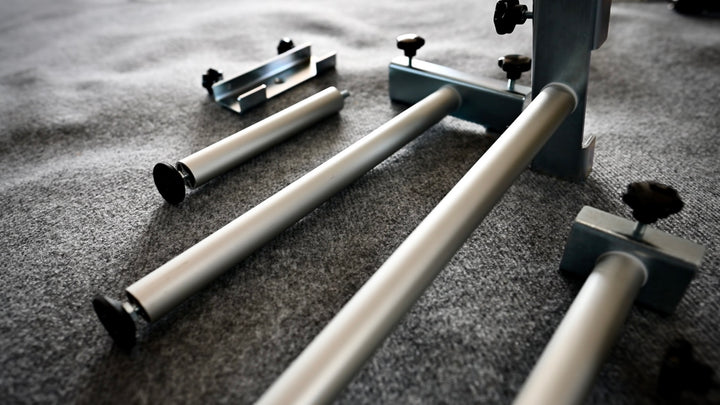 COMO Standard-Stützfüße für COMO Campingboxen, Produktansicht