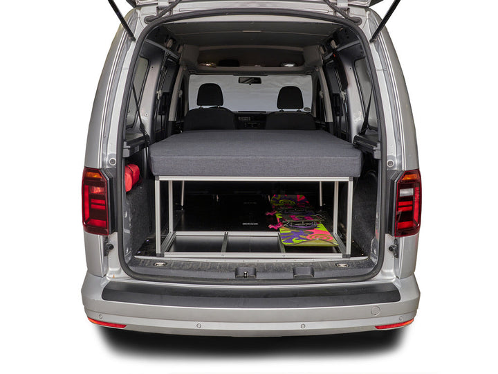COMO Easy 40 Basic - camping box avec lit et cadre de coffre, pour bus, breaks à toit surélevé et camionnettes