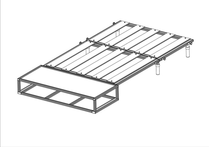Campingbox COMO Easy 15, schematische Darstellung